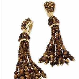 Kendra Scott Cecily Tigers Eye Earrings